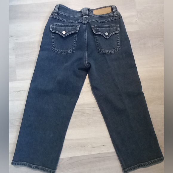 Christopher Blue mid-rise cropped straight leg women Jean - Picture 3 of 12